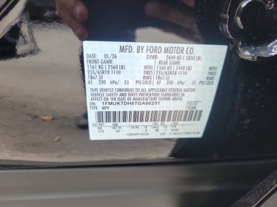 2026 Ford Explorer Active w/100A Pkg