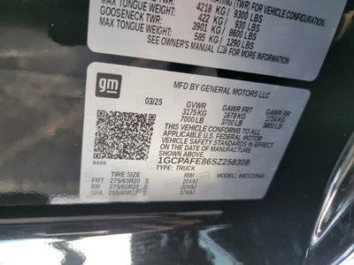 2025 Chevrolet Silverado 1500 High Country