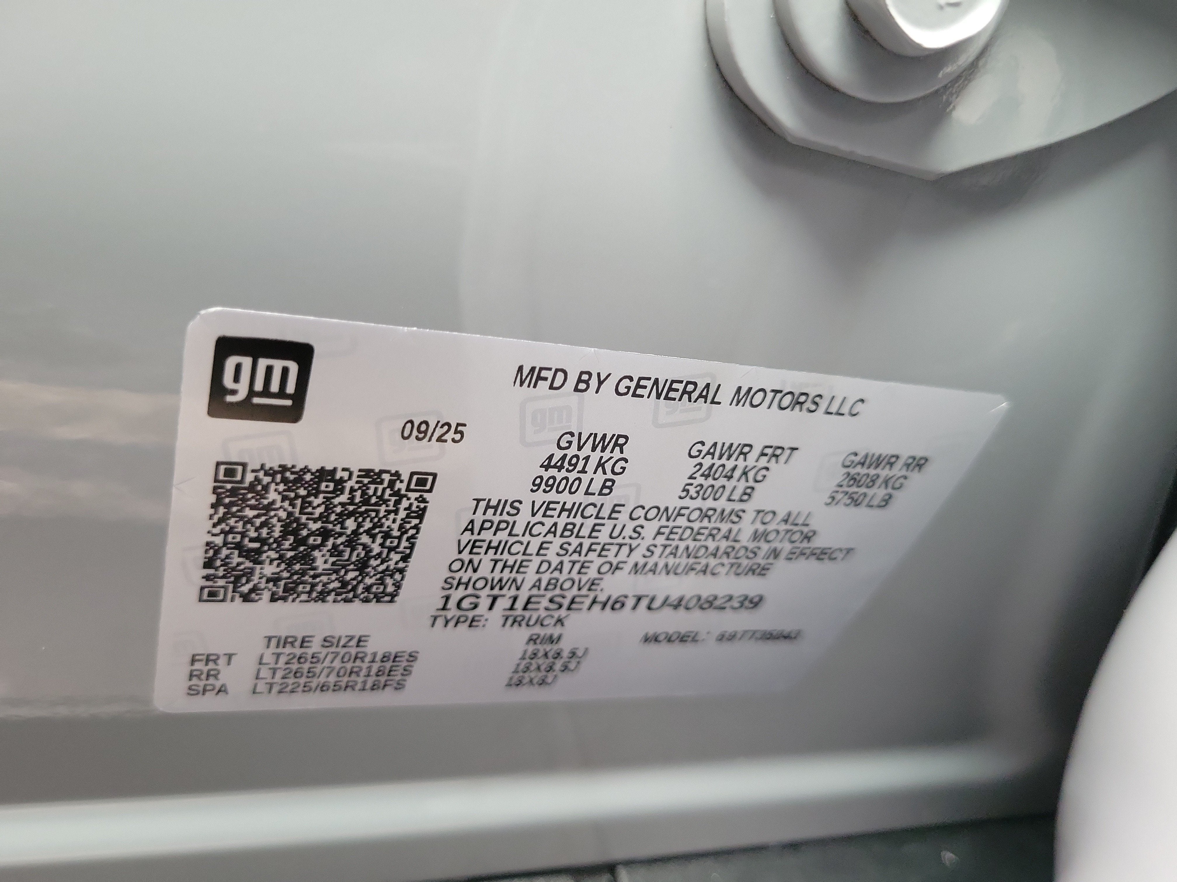 2026 GMC Sierra EV Elevation Standard Range