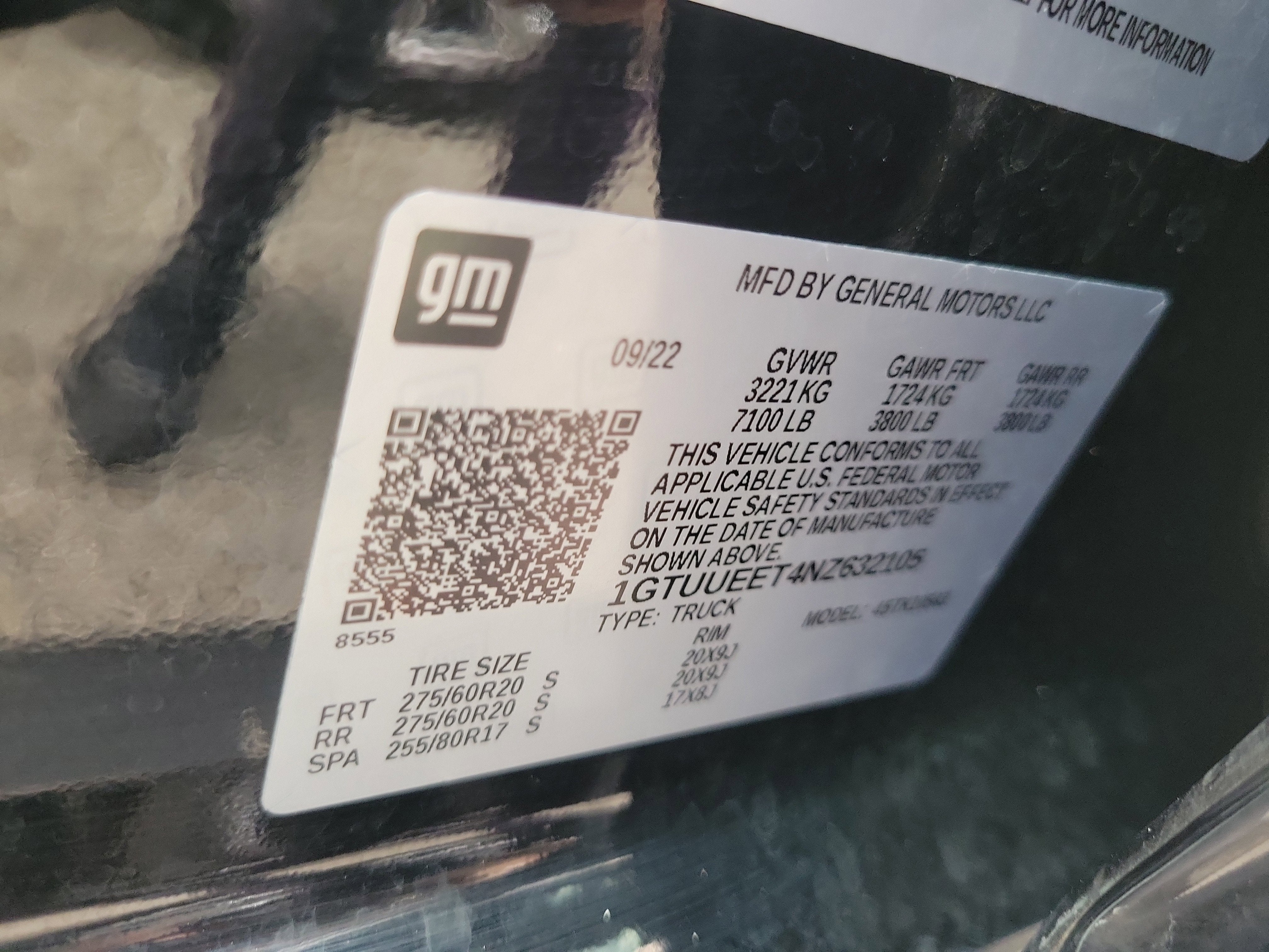 2022 GMC Sierra 1500 AT4