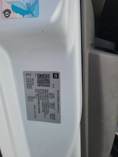 2024 GMC Savana Cargo 2500 Work Van