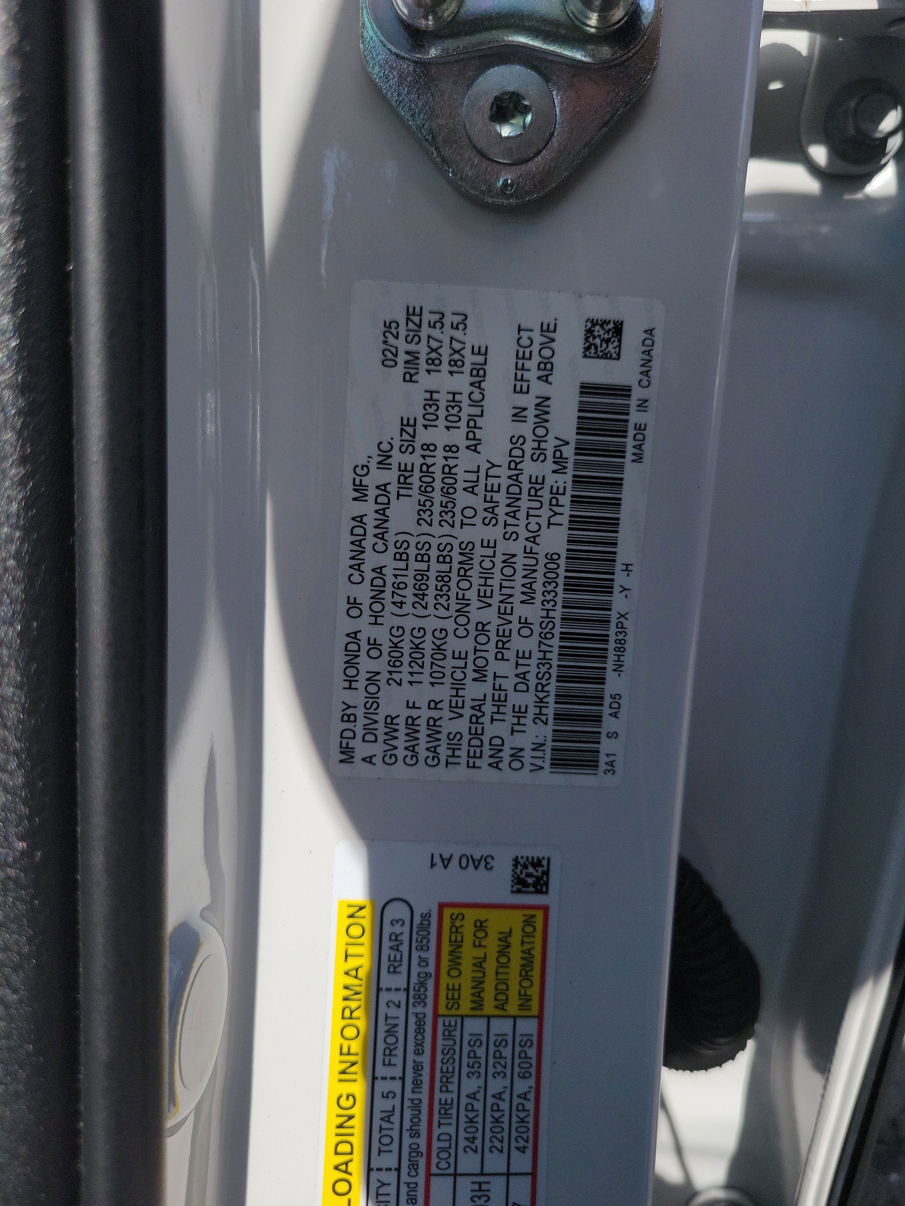 2025 Honda CR-V EX-L