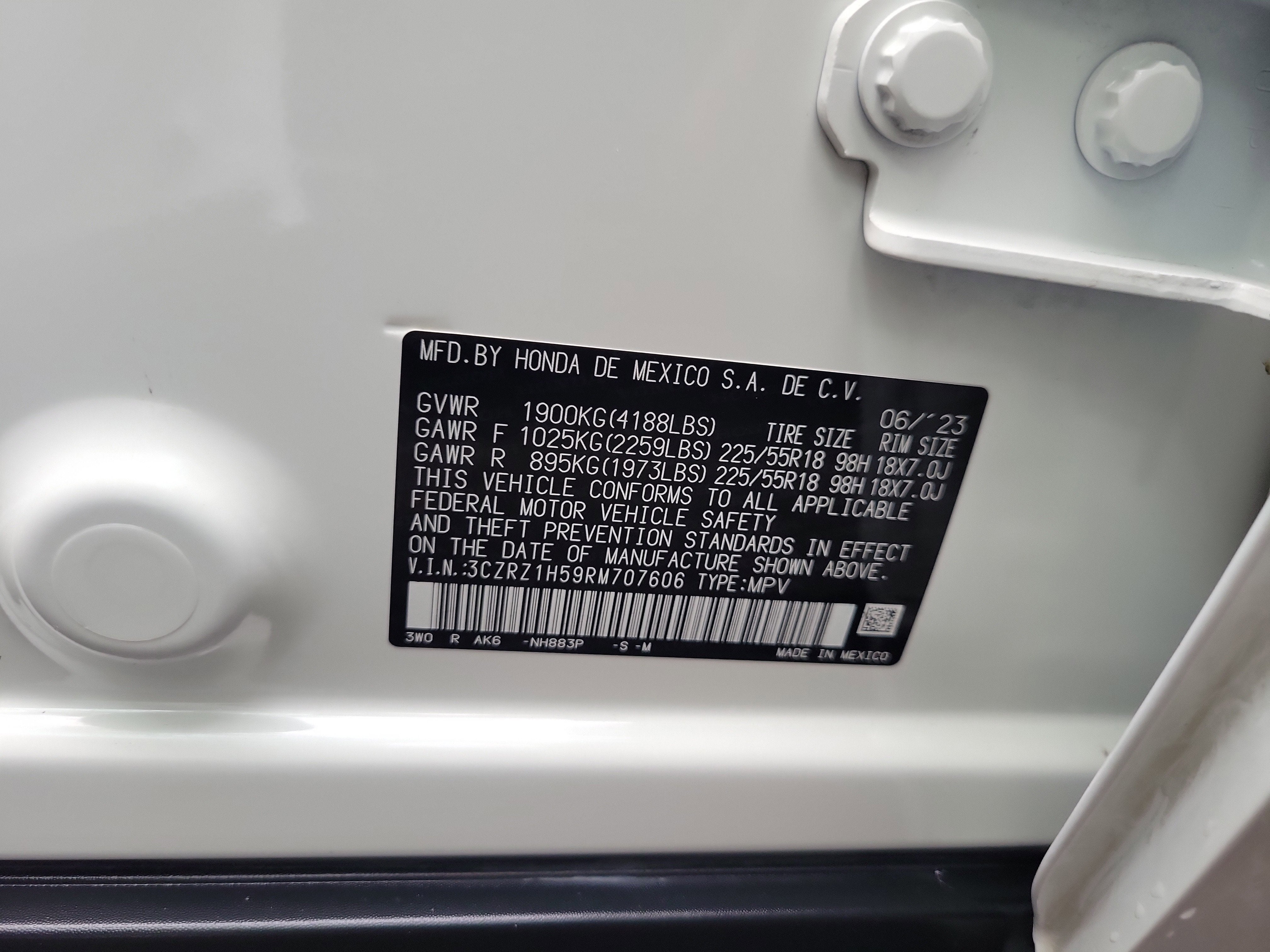 2024 Honda HR-V Sport