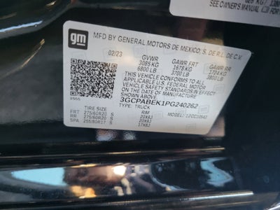 2023 Chevrolet Silverado 1500 Custom