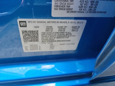 2022 Chevrolet Silverado 1500 Custom