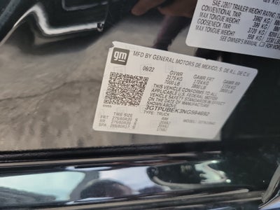 2022 GMC Sierra 1500 SLE
