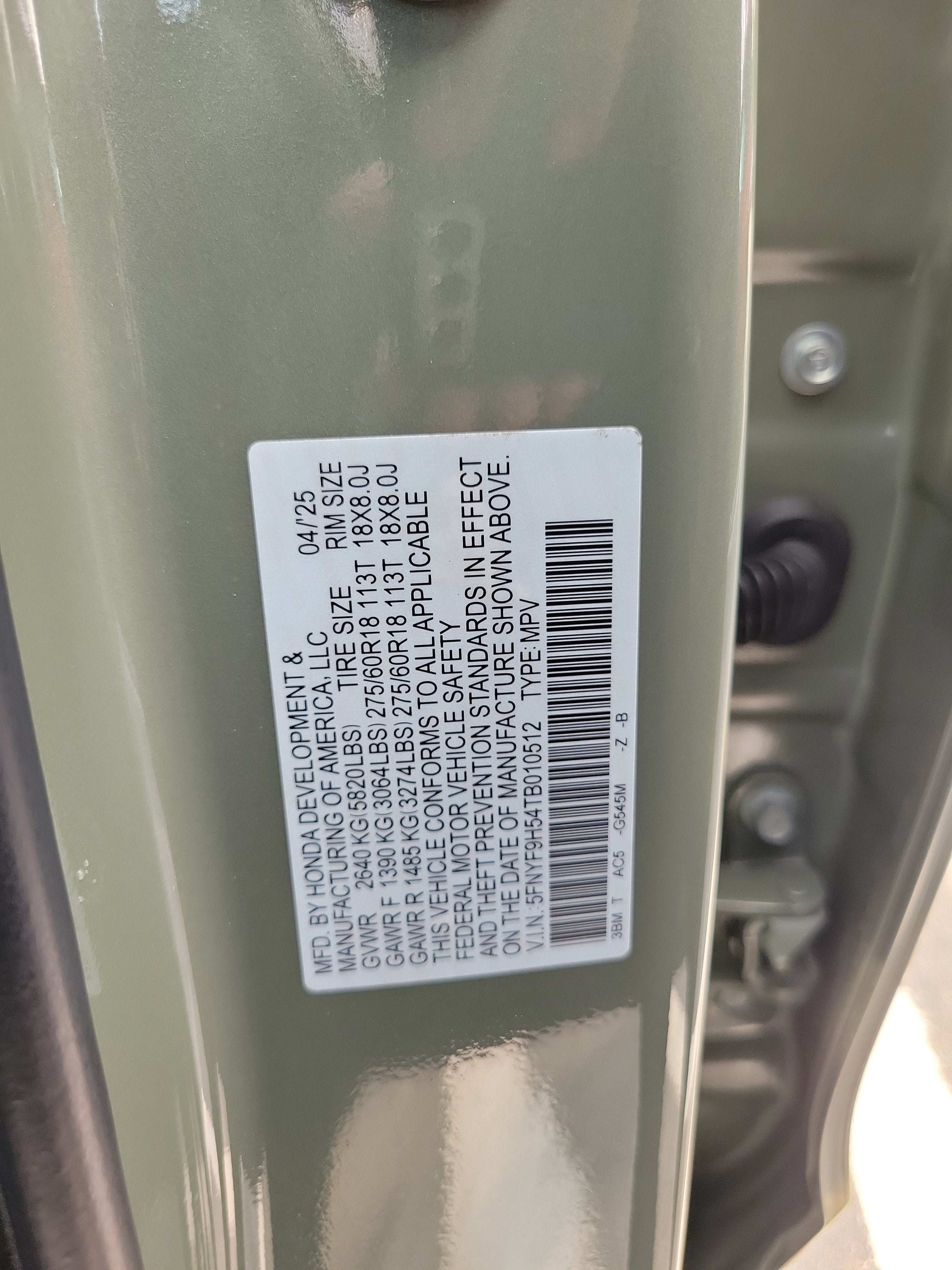 2026 Honda Passport TrailSport