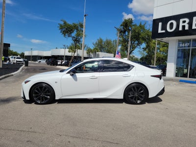2025 Lexus IS IS 350 F SPORT