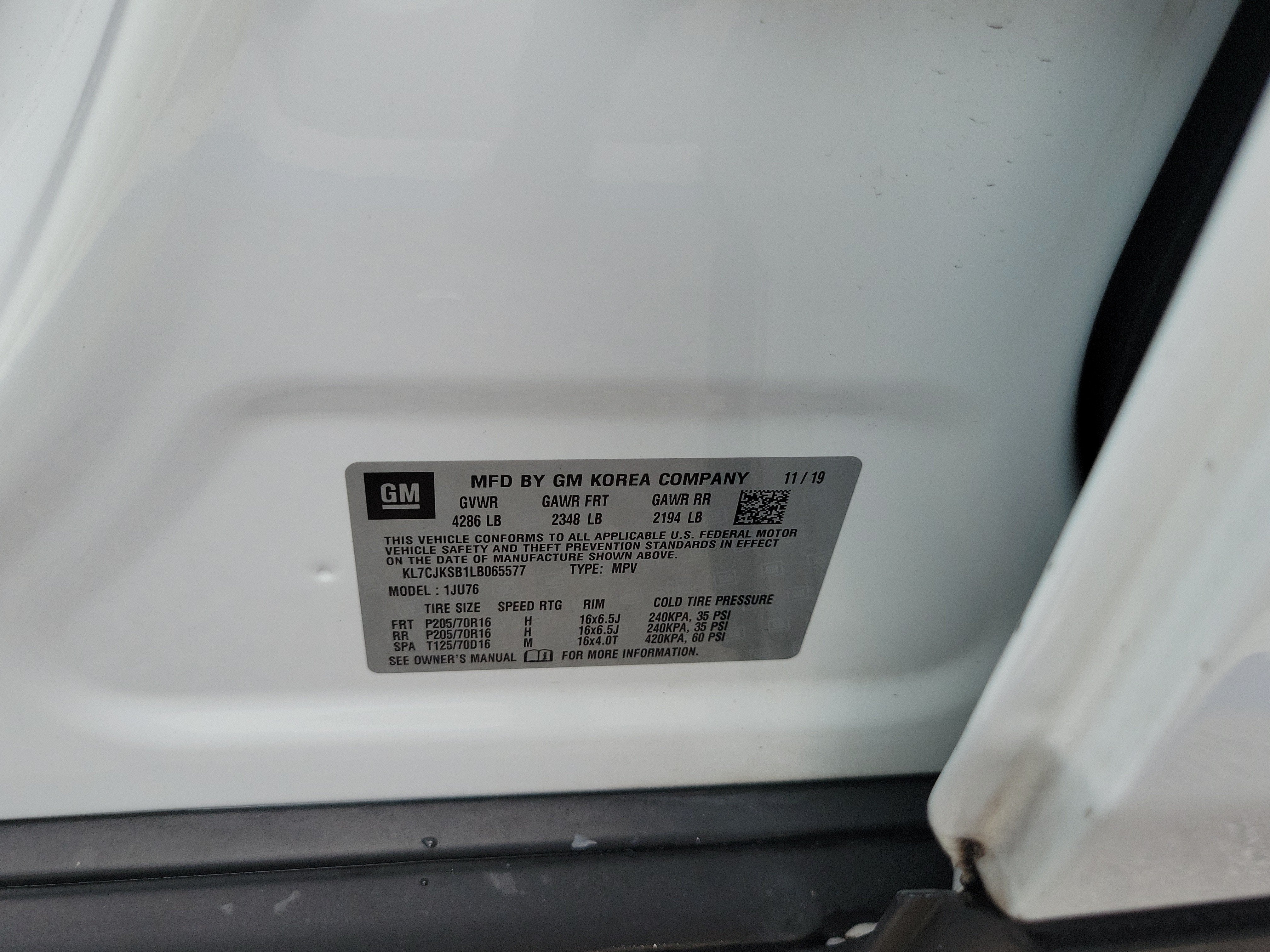 2020 Chevrolet Trax LS