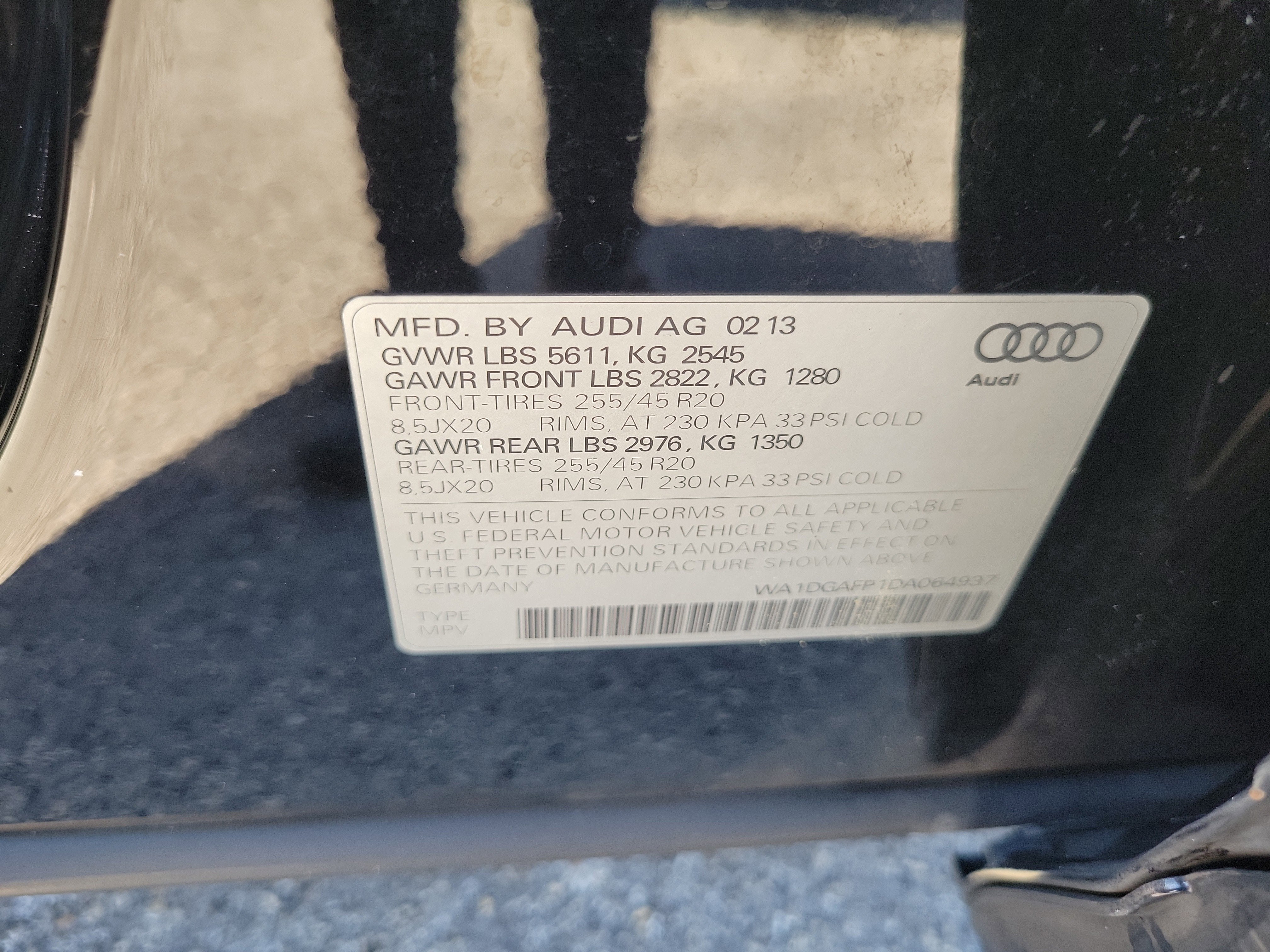 2013 Audi Q5 Premium Plus