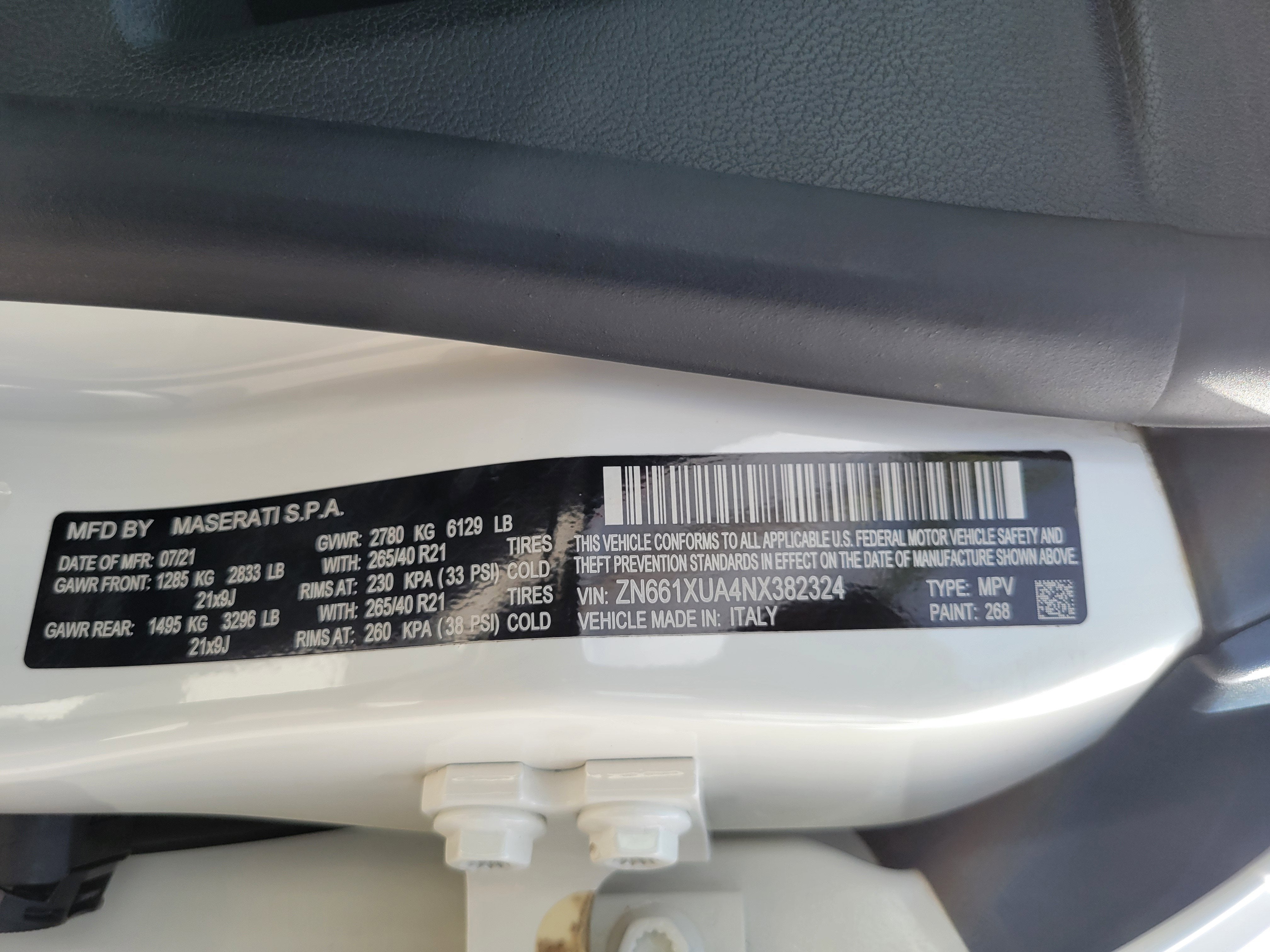 2022 Maserati Levante GT