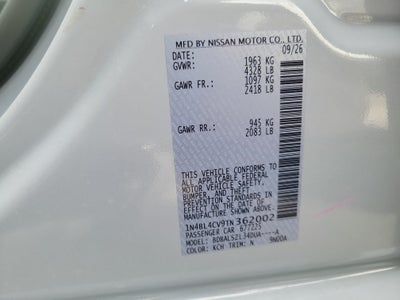 2026 Nissan Altima SR
