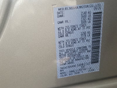 2027 Nissan Murano Platinum
