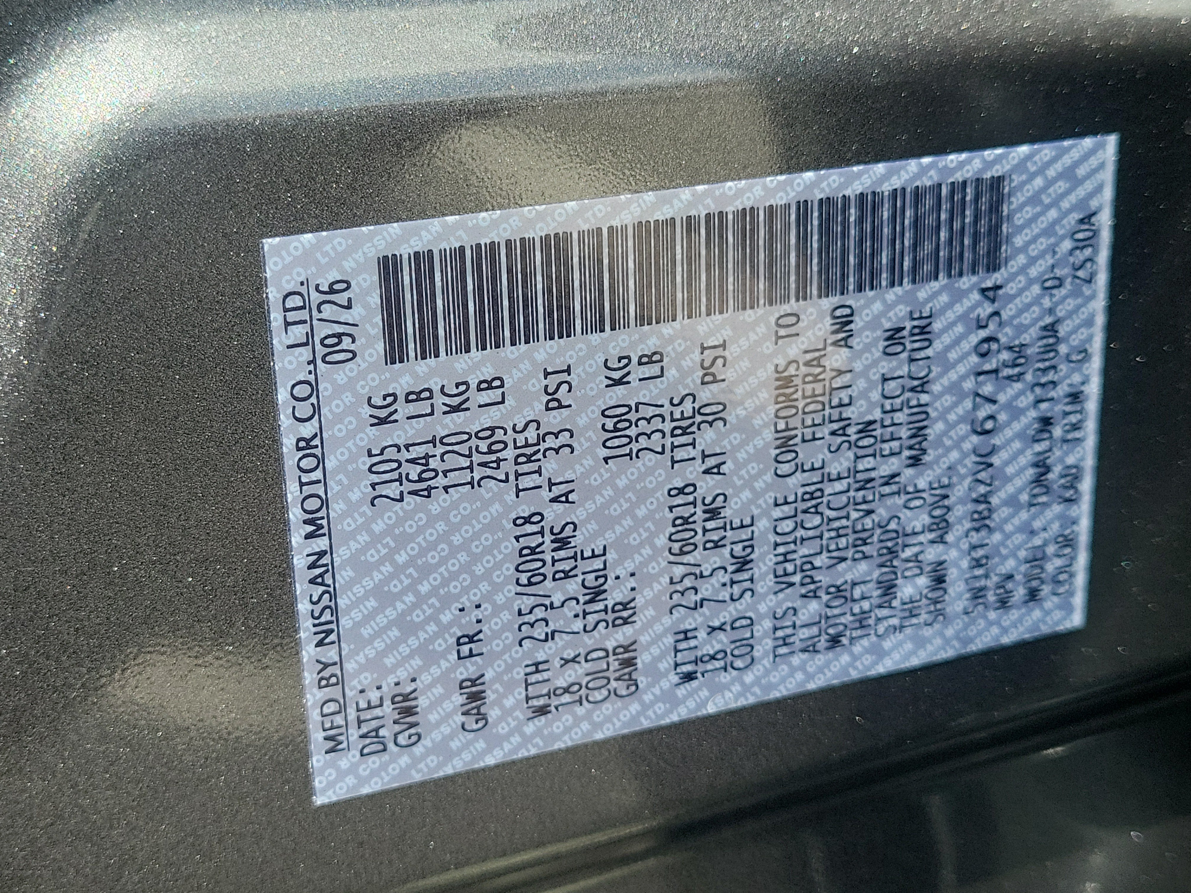 2027 Nissan Rogue SV
