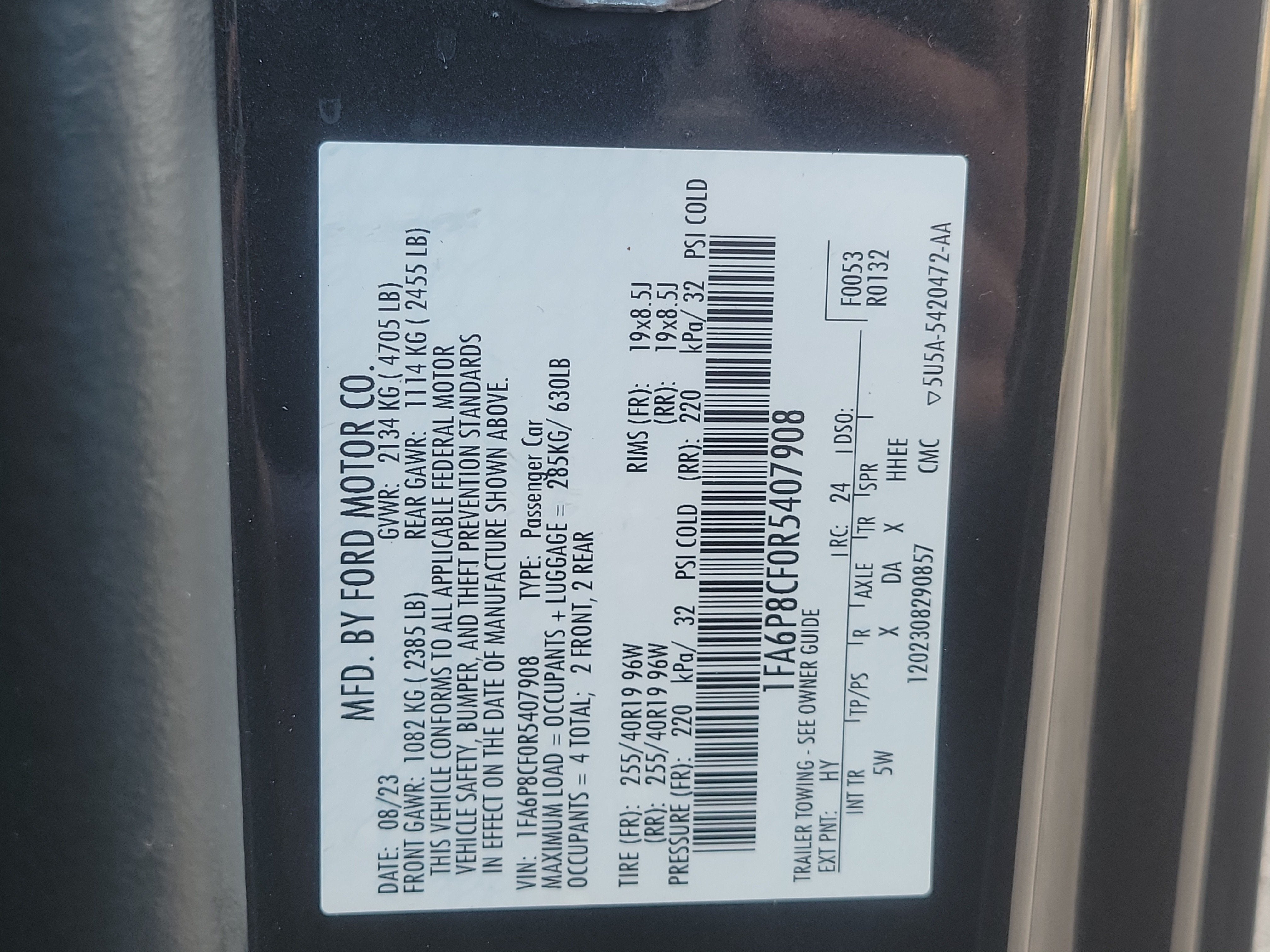 2024 Ford Mustang GT Premium