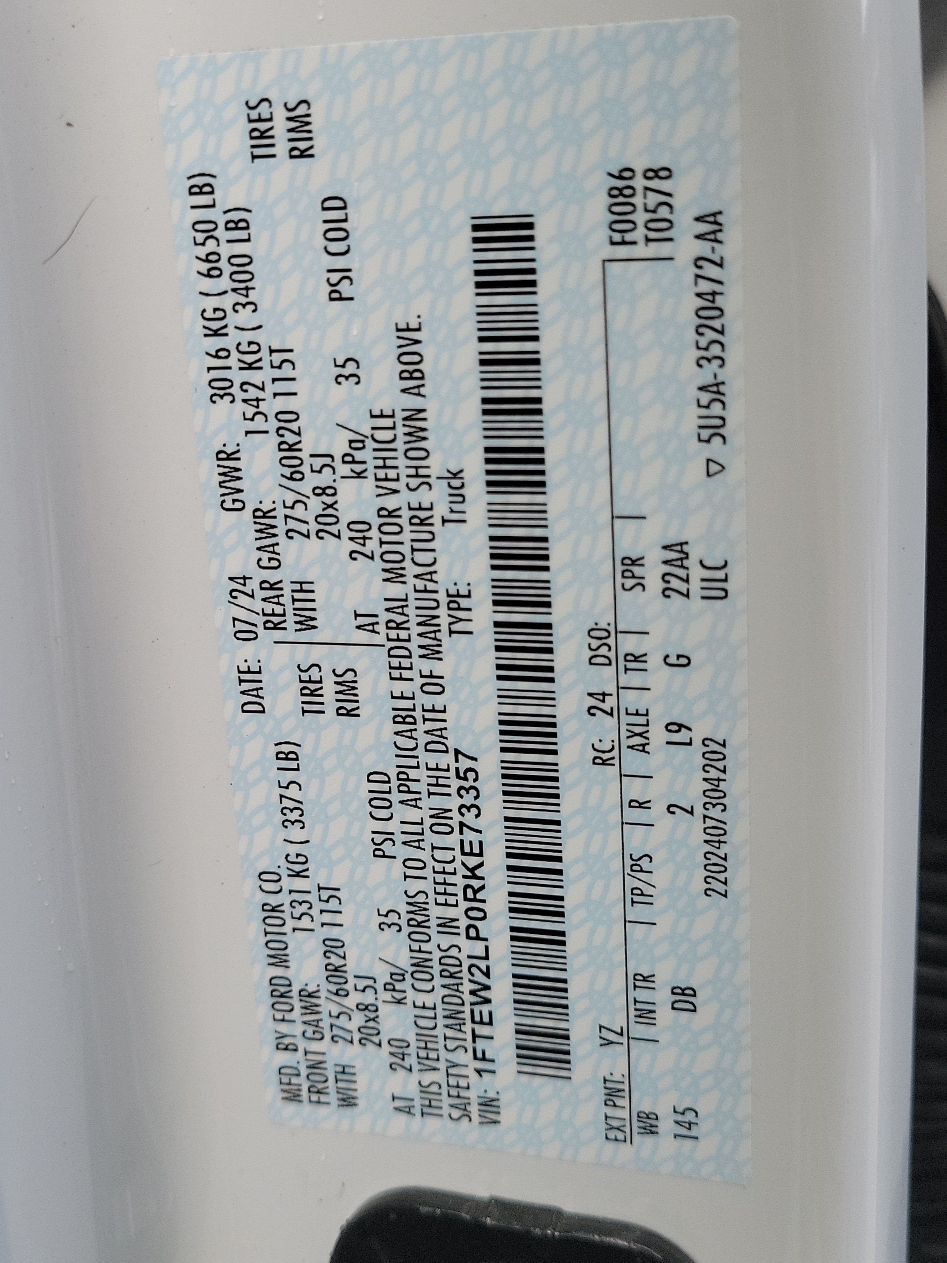 2024 Ford F-150 STX