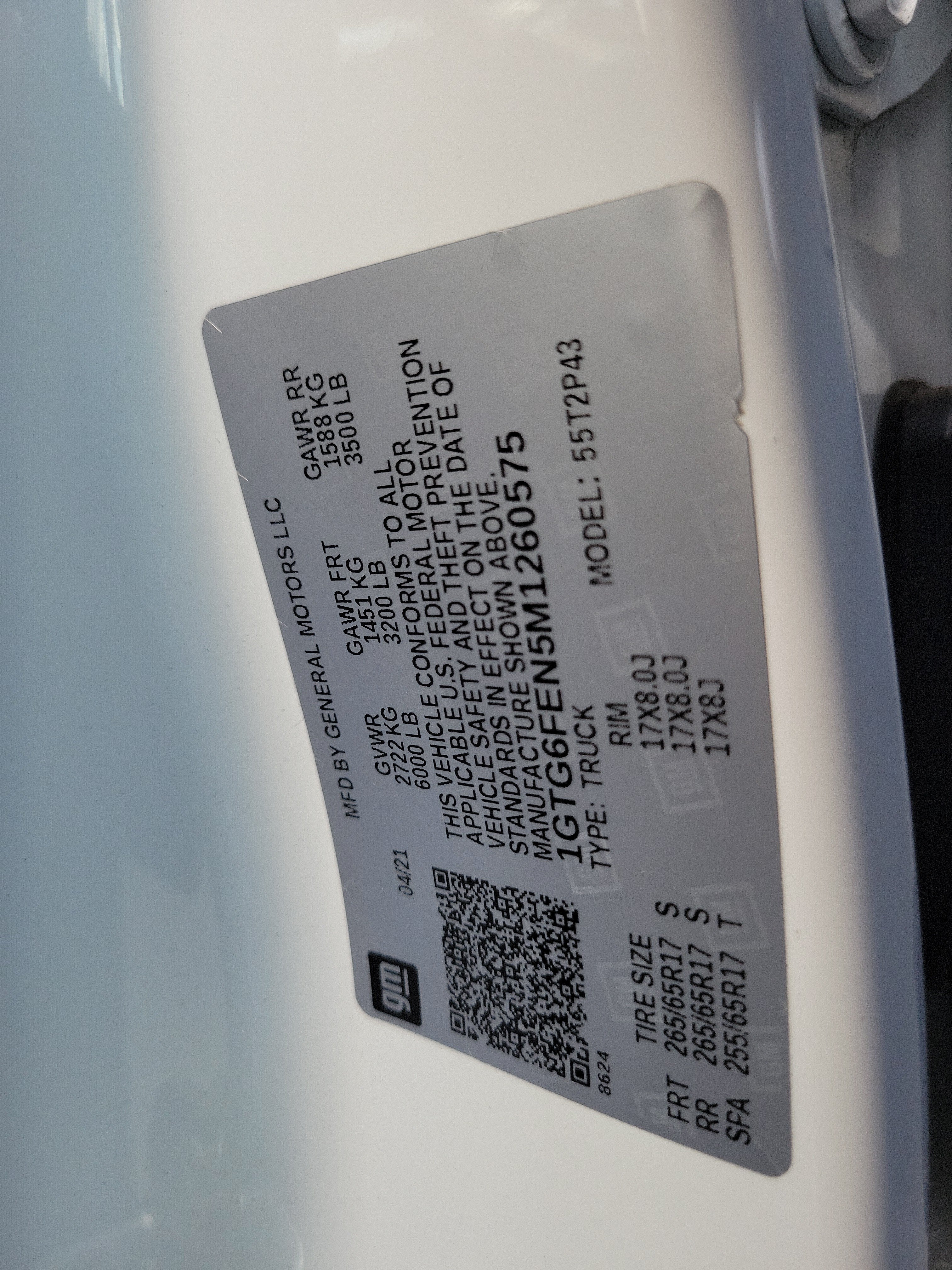 2021 GMC Canyon 4WD AT4 w/Leather