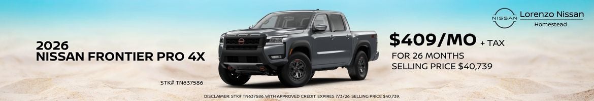 2026 Nissan Frontier