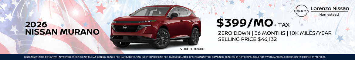 2026 Nissan Murano SV