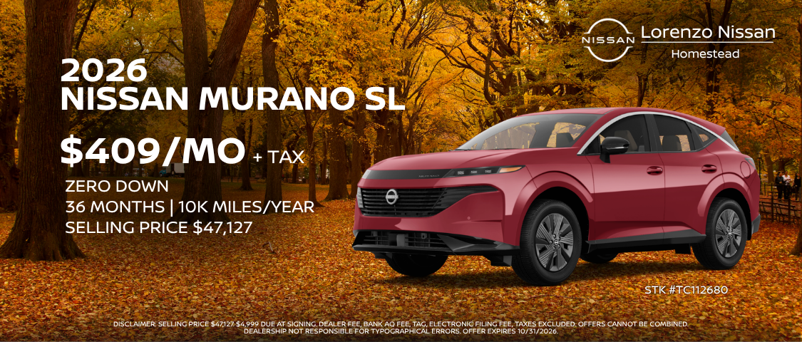2026 Nissan Murano SL