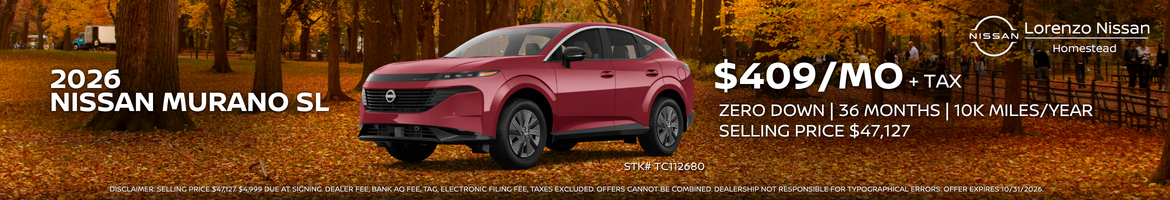 2026 Nissan Murano SL