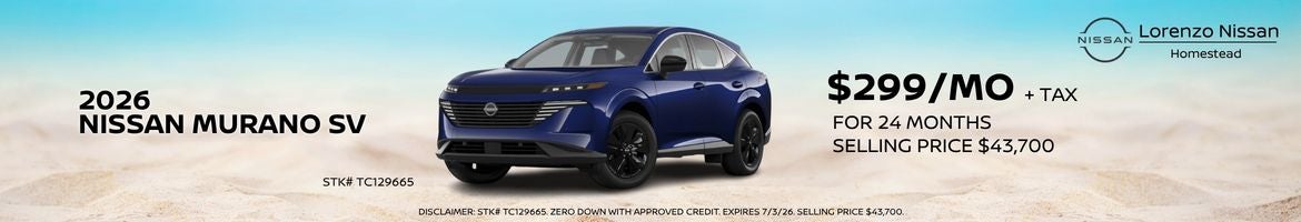 2026 Nissan Murano SV