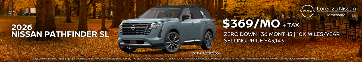 2026 Nissan Pathfinder SL