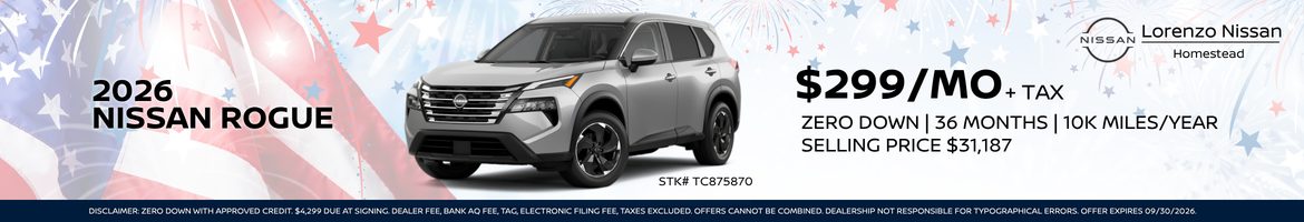 2026 Nissan Rogue SV