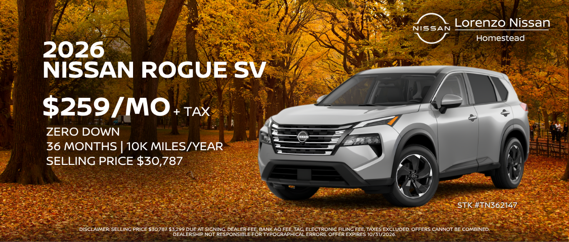 2026 Nissan Rogue SV