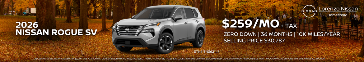 2026 Nissan Rogue SV