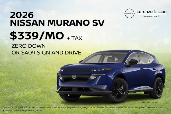 2026 Nissan Murano SV