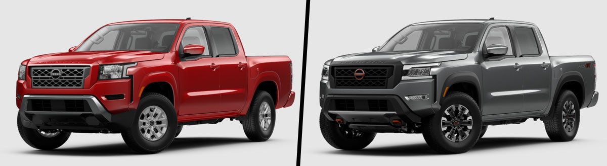 2024 Nissan Frontier SV vs 2024 Nissan Frontier PRO-4X®