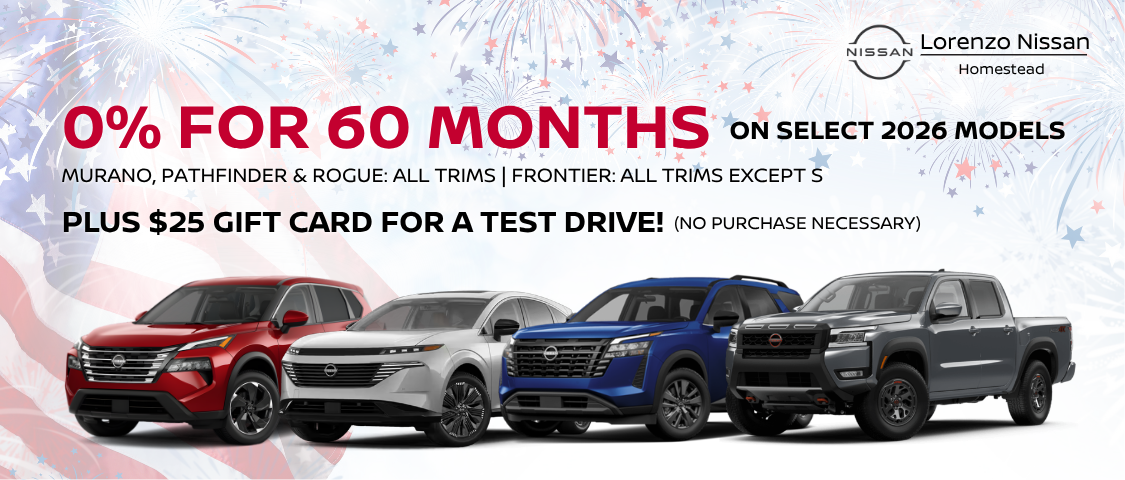 0% for 60 Months