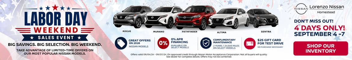 Labor Day Weekend Sales Event