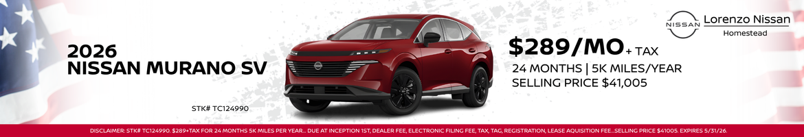 2026 Nissan Murano SV