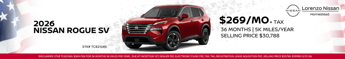 2026 Nissan Rogue SV